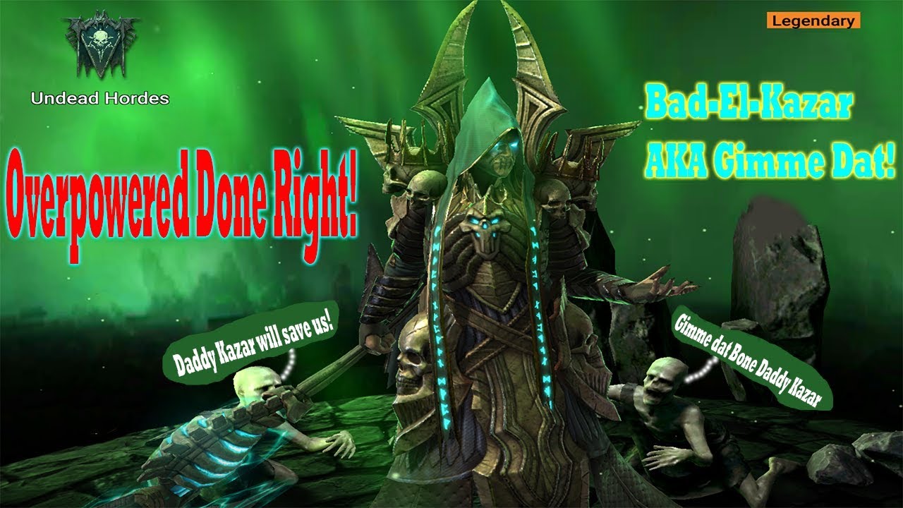 Bad El Kazar Is Over Powered Raid Shadow Legends Youtube