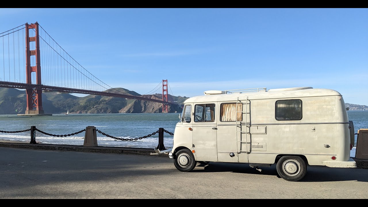 Retro Van Life Road Trip (Part 2) Original 1962 Mercedes L319D Camper