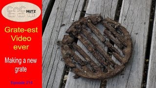 Making a replacement Grate - CNCnutz Episode 214