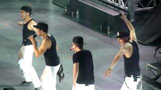 Big Time Rush singing City Is Ours live @ Agganis Arena Boston MA March 3 2012