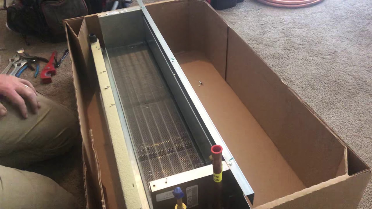 Replacing Furdown style Air Handler 2/6 YouTube