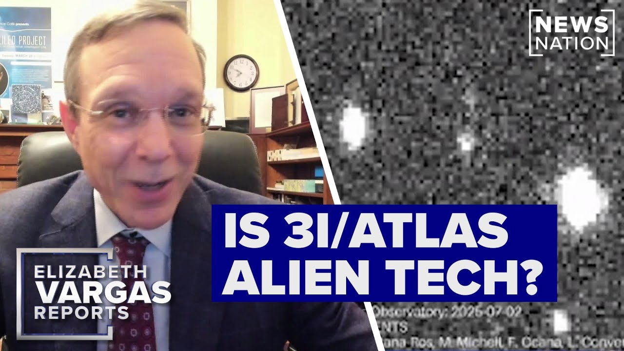 Avi Loeb on how he'll determine if 3I/ATLAS is 'alien tech' | Elizabeth Vargas Reports