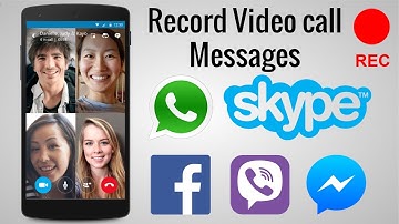 How to Record Video Call on Whatsapp, Facebook, Skype, IMO Video Call With Sound