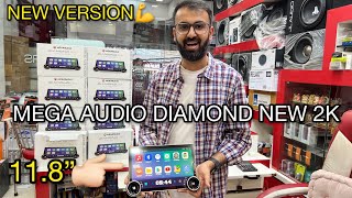 MEGA AUDIO 11.8” DIAMOND 2k ANDROID💪😱| BEST ANDROID FOR EVERY CAR🚗|CAR ANDROID SYSTEM| PAL MOTORS