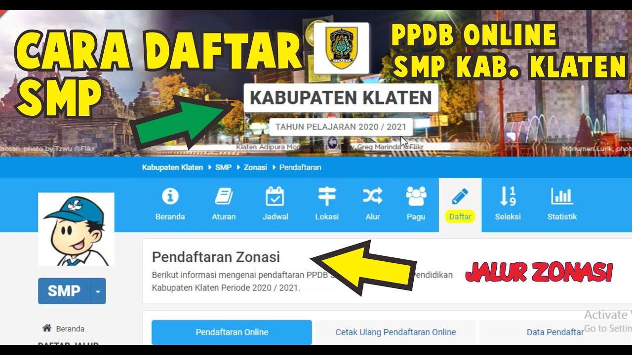Cara Pendaftaran PPDB Online SMP - YouTube