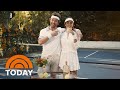 Matthew and Camila McConaughey make après pickleball cocktail