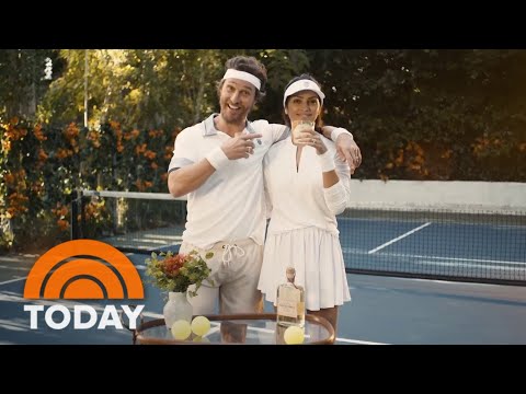 Matthew And Camila Mcconaughey Make Après Pickleball Cocktail