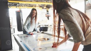 Air hockey challenge.. Good comeback screenshot 5
