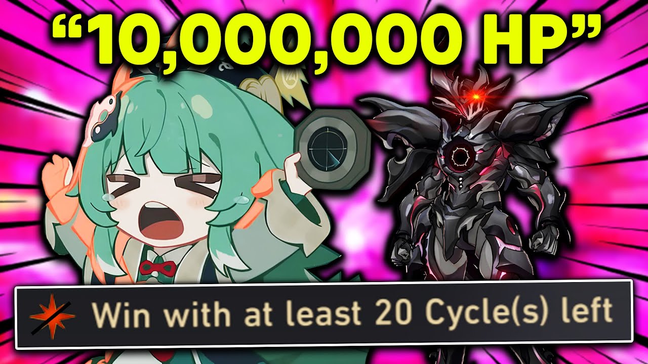 They gave 10,000,000 HP to the new MOC boss and it was HARD.. - Honkai: Star Rail