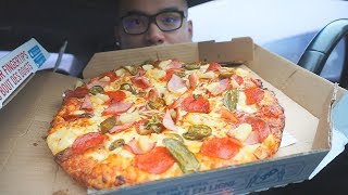DOMINOS PIZZA *Mukbang