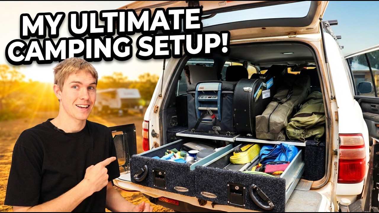 Camping Gear Organization in My LandCruiser (HOW TO)