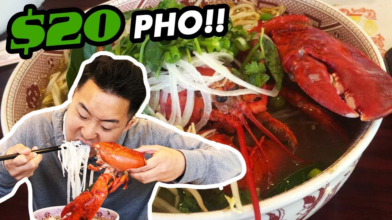 IS 20 PHO WORTH IT?! (Lobster and Wagyu?!) Fung Bros YouTube