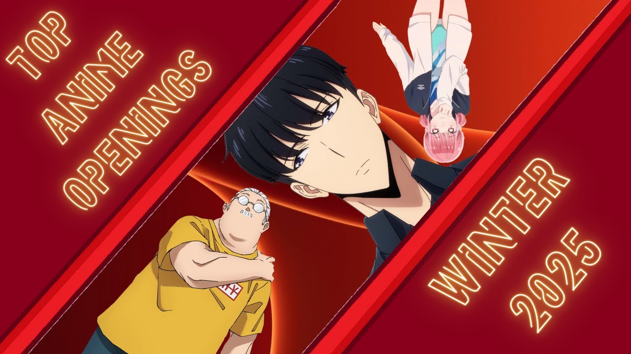 Top 25 Anime Openings Winter 2025 - YouTube
