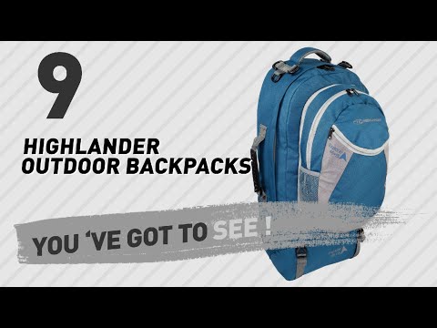 Top Backpacks By Highlander Outdoor // New & Popular 2017