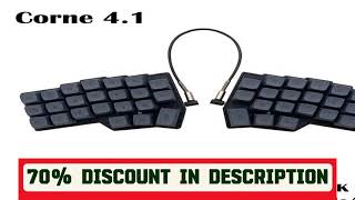 A must-have product! Corne V4.1 Split Ergonomics Hot-swappable MX Mechanical Keyboard Wired South