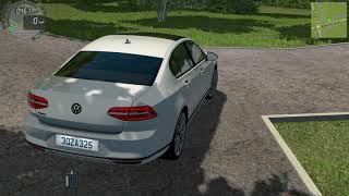 City Car Driving- Volkswagen Passat B8 Sedan 2015 | STEERING WHEEL GAMEPLAY screenshot 4