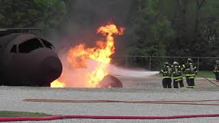 WPAFB FD airport FF training  P23s idle 51019