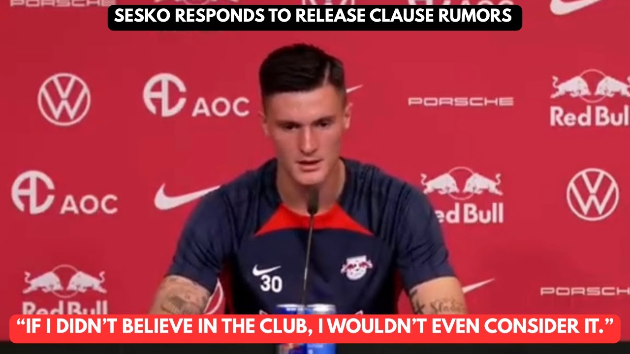 Benjamin Sesko REACTS to rumours about his Arsenal intentions - " I want to win MAJOR trophies"