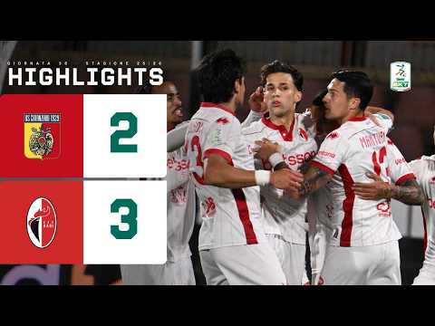 Catanzaro-Bari 2-3 | I galletti ai playout | HIGHLIGHTS Serie BKT — football highlights