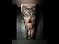 Top 15 tatuagens de lobos espetaculares!!