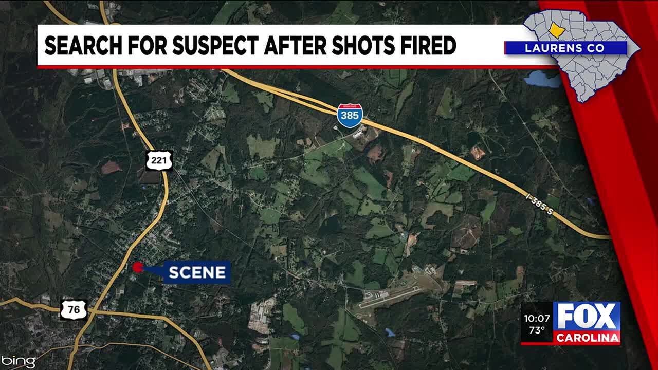 Police searching for suspects after shots fired at residence in Laurens ...