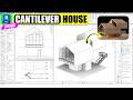 Revit Tutorial: Modeling a Modern Cantilever House (Step-by-Step)