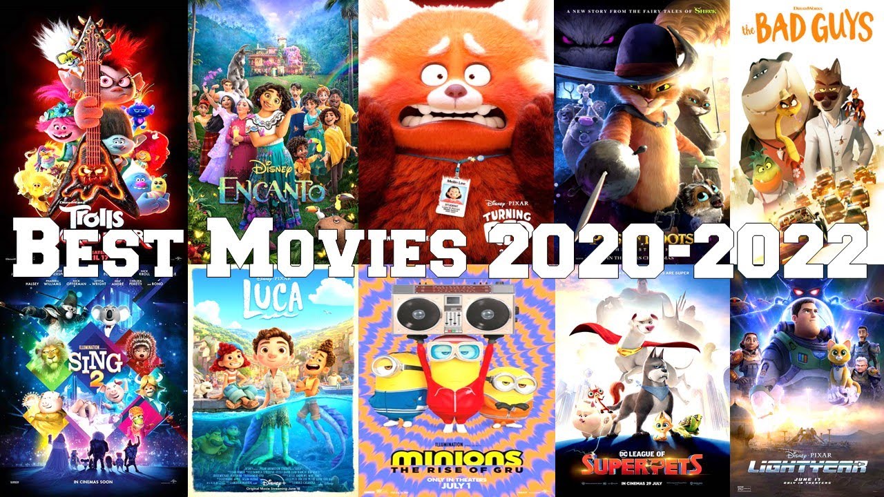 My Top 10 Best Animation Movies 2020 - 2022 - YouTube