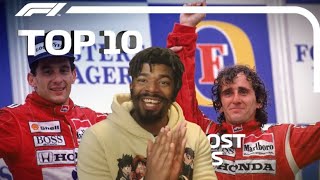 Top 10 Moments In Ayrton Senna And Alain Prost's Rivalry | DTN REACTS