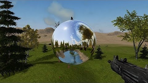GameGuru Loader, Environment reflection for PBR in AGK, Fake!