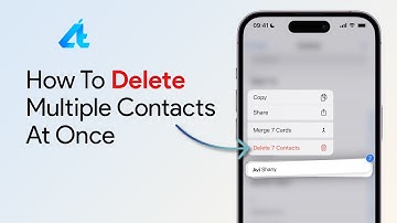 How To Delete Multiple iPhone Contacts At Once