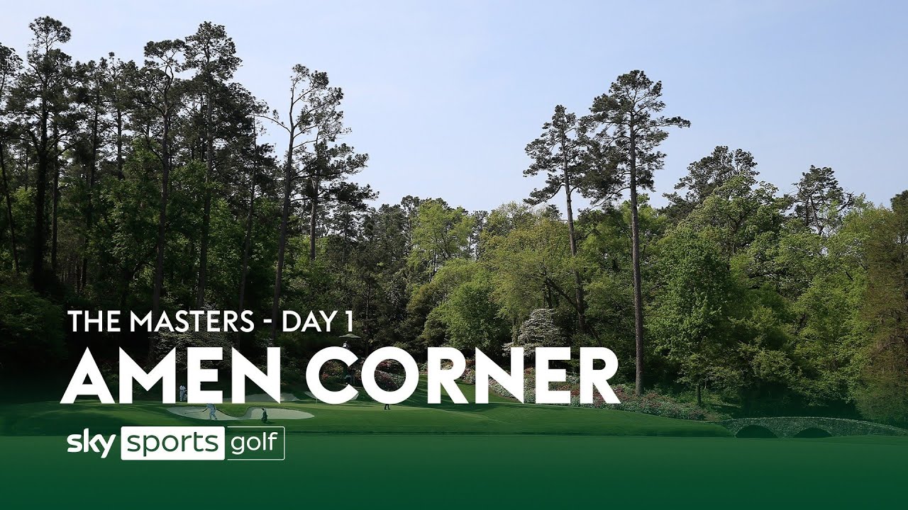 LIVE STREAM Masters 2023 Amen Corner Day 1 ⛳ YouTube