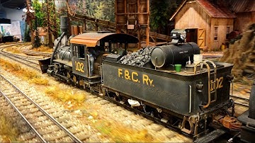 One Of The Best and Most Detailed Model Railroad Layout With Steam Trains in the World