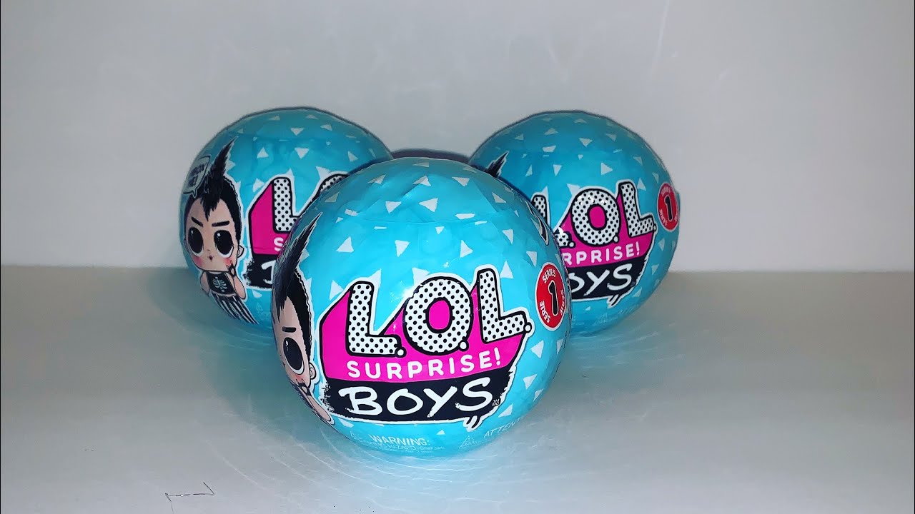 LOL Surprise Boys Series 1 Blind Bag Unboxing Toy Review