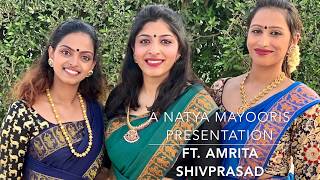 Mahaganapathim Ft.Agaadh II Bharatanatyam Dance Cover II Natya Mayooris ft.Amrita Shivprasad