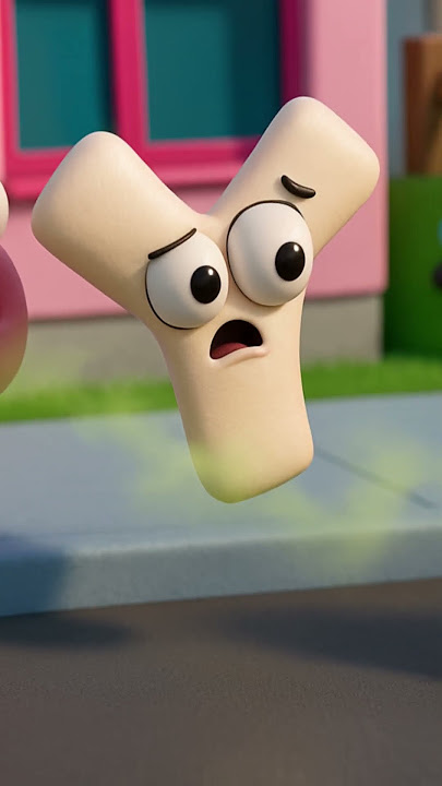 P and Y Smell Stinky A in the City! 🤢😂 #alphabetlore #alphabetloresong #animation