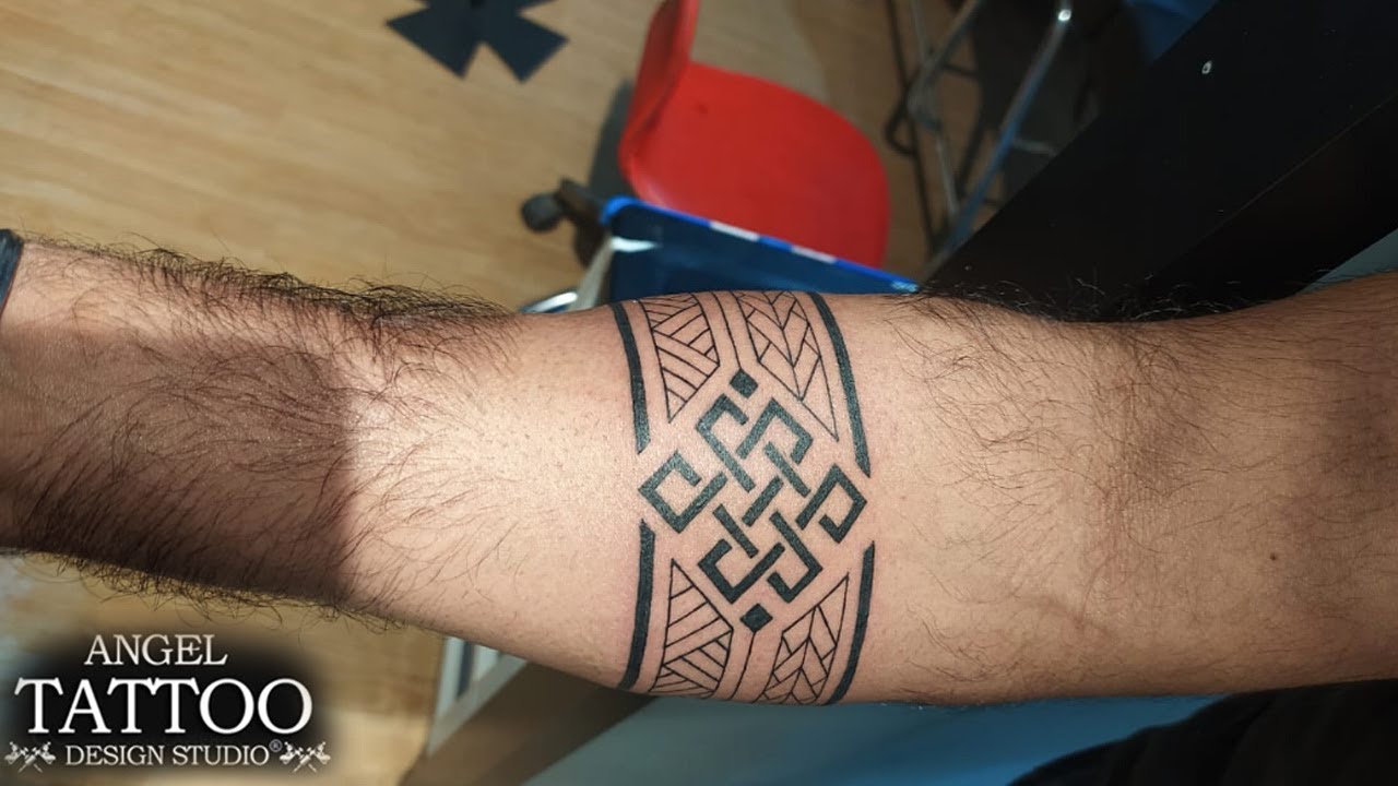 Very Impressive Armband Tattoo | Armband Tattoo | Armband Tattoo Design ...
