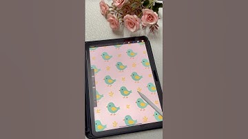 Cute print design #procreate #cuteprints #printdesign #fashion #trendingshorts #ytshorts #viral