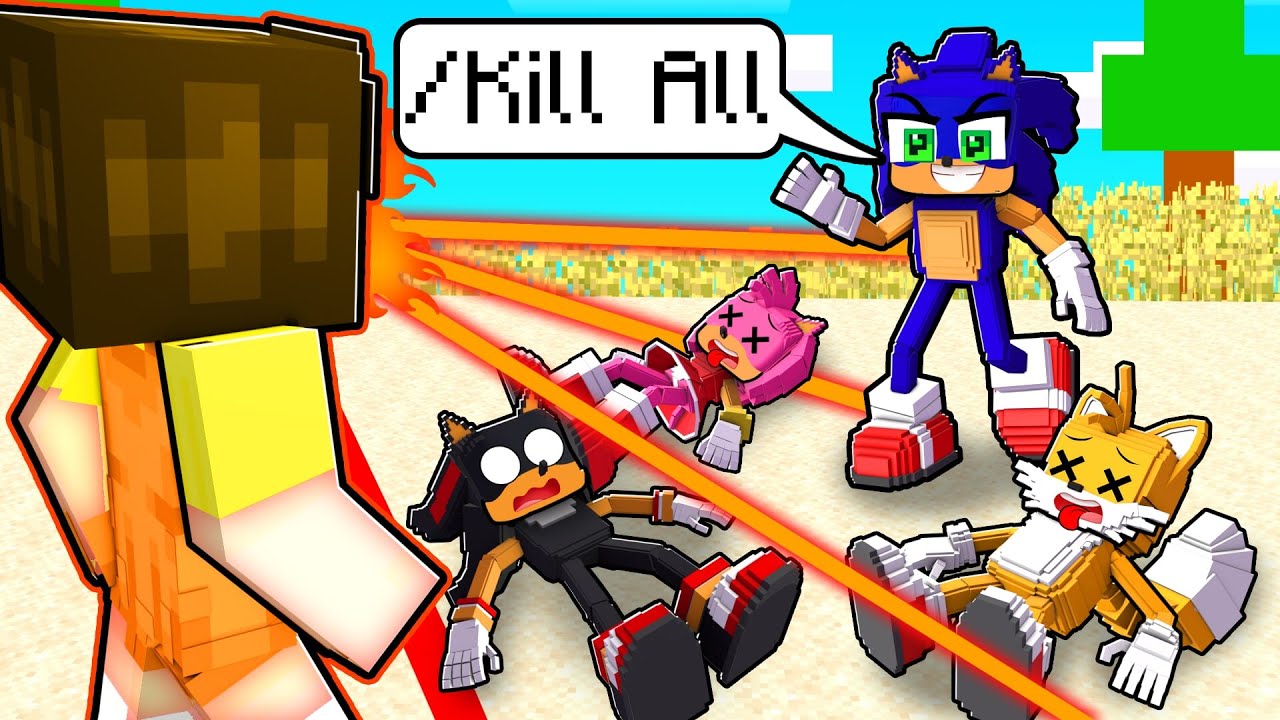 Using OWNER ADMIN COMMANDS in Minecraft Squid Game!