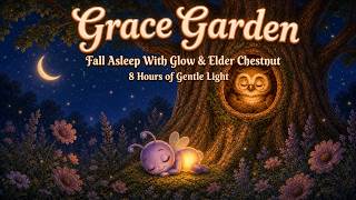 🌙 Fall Asleep in Grace Garden | 8 Hours of Gentle Light & Soft Sounds | Dark Screen | No Words News