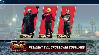 Street Fighter V: Arcade Edition - Resident Evil Costumes