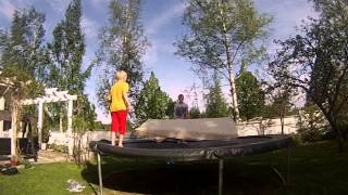 Triple frontflip fail!