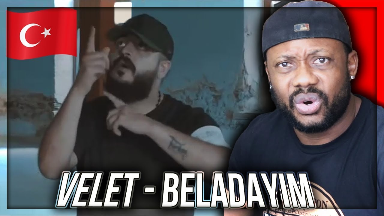 Velet Beladayım (Official Video) TURKISH RAP MUSIC REACTION!!! YouTube