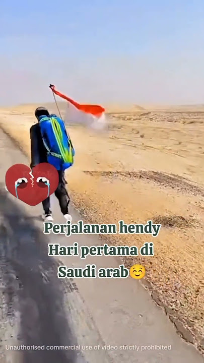 Hendy yang lagi viral jalan kaki ke arab #mekah #mekahmadinah #hendycs17 #hendri #viral #viralvideo