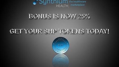 Synthiumhealth com  || Token sale and company updates || All on track and going well