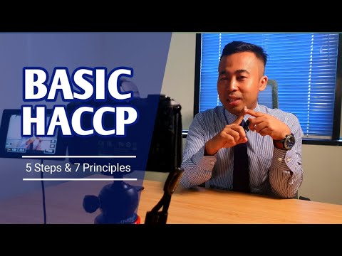 Video: Dalam urutan apa operasi yang membuat rencana Haccp harus mempertimbangkan tujuh prinsip berikut?