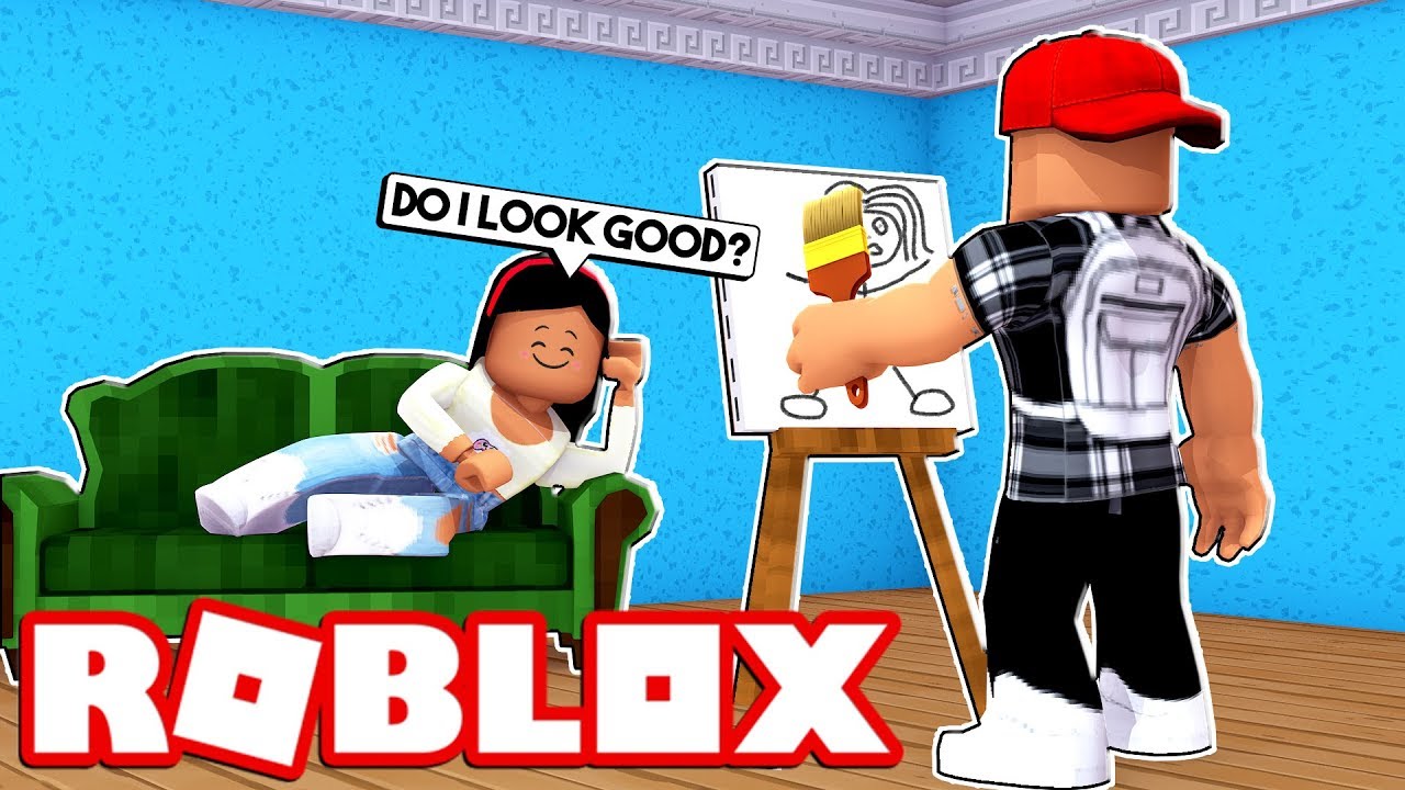 I Took My Girlfriend To An Art Class And This Happened Roblox Escape The Art Store Youtube - escape the evil gym lesson obby roblox meet and eat