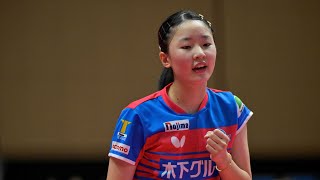 張本美和 Miwa Harimoto  スーパープレー ノジマTリーグ2022-2023  2022年11月20日【卓球 Tリーグ公式】
