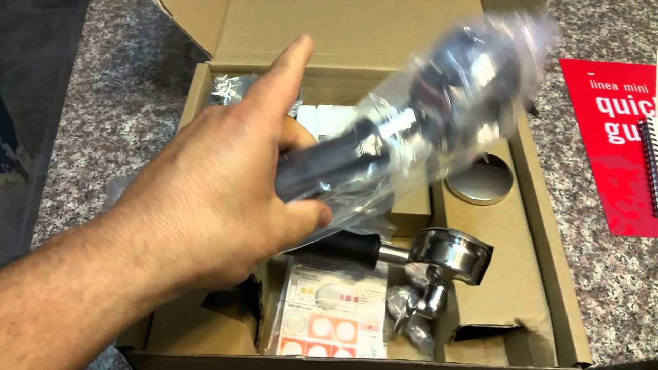 La Marzocco Linea Mini UNBOXING Part 1 