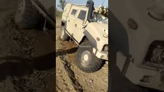Destroyed Iveco LMV and Husky TSV armored vehicles. War in Ukraine. Stop the war!