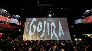 GOJIRA - Intro + Born for one thing + Backbone - Live Teatro Caupolican - Chile, 30/08/2022 4k